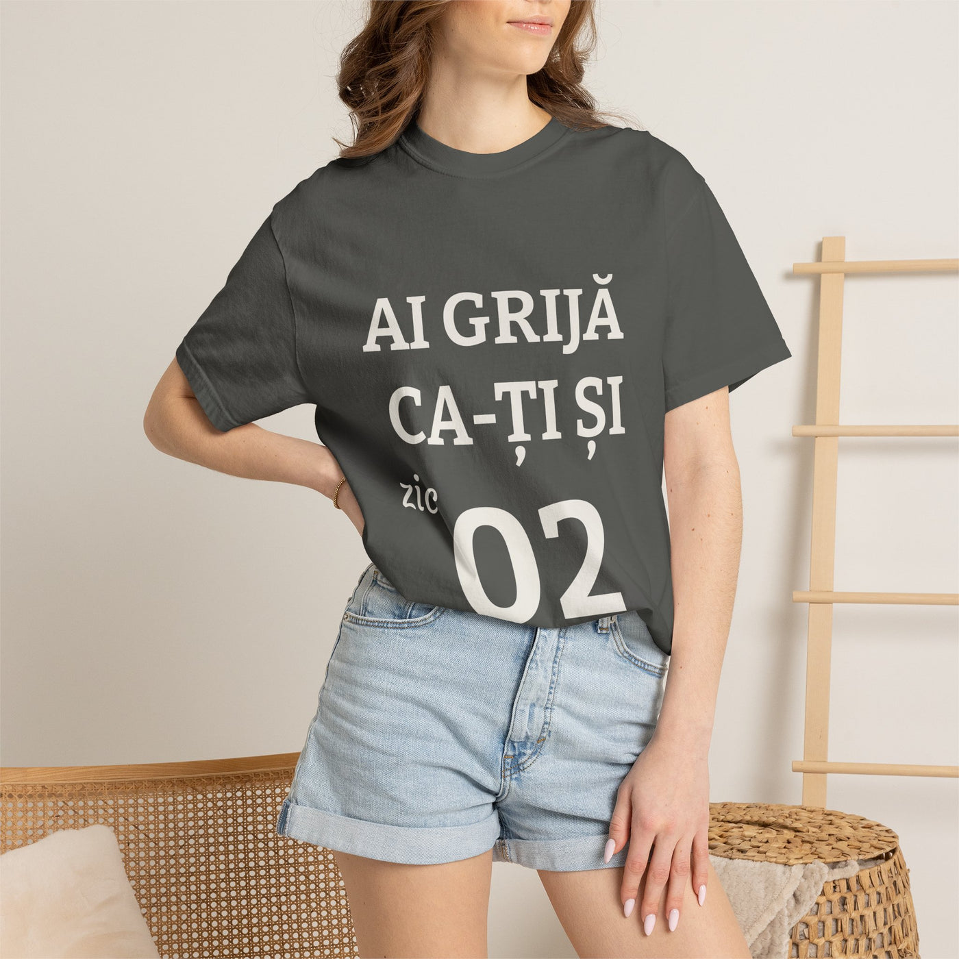 Personalized Garment-Dyed Tee — Write Something Worth Wearing
