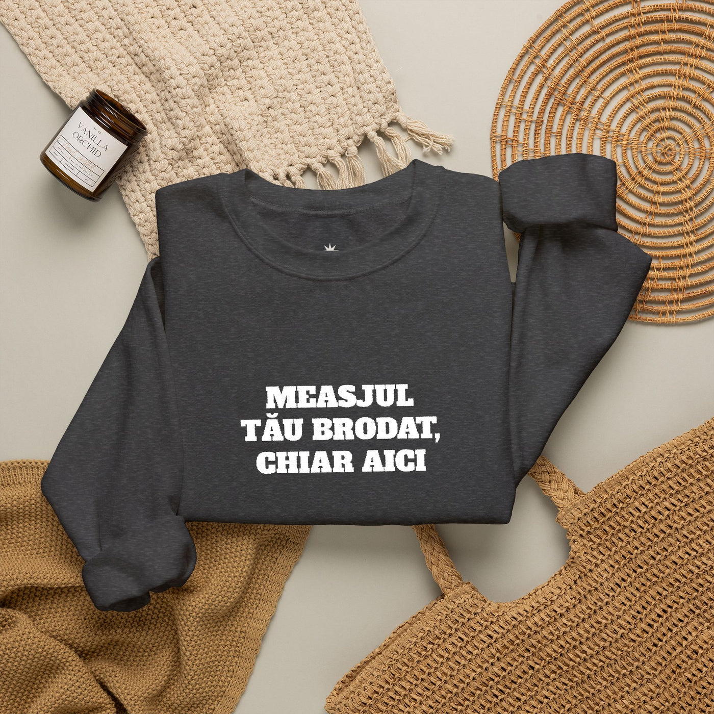 Personalized Crewneck — Write Something Worth Wearing