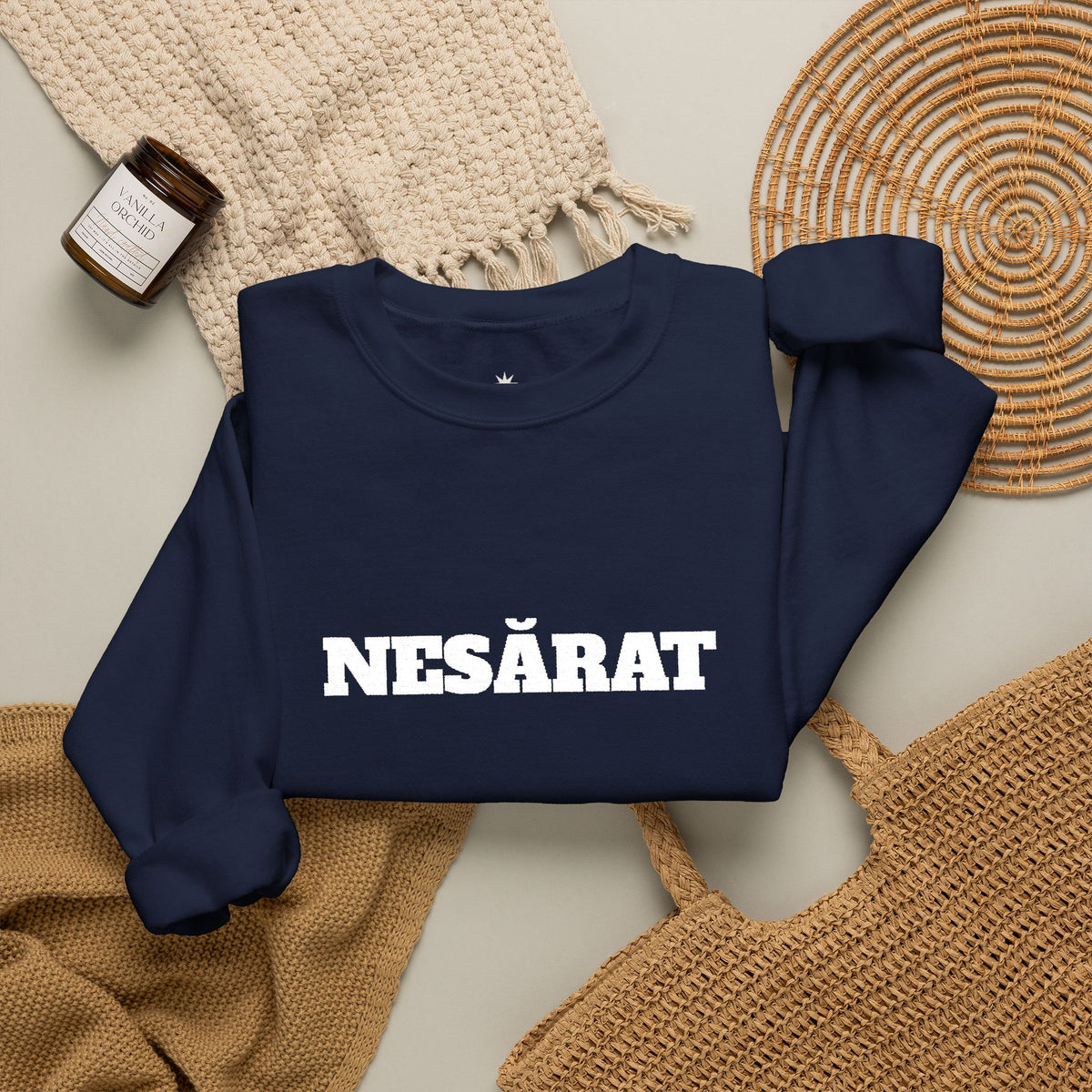 Bluză personalizată — crewneck cu printul tău