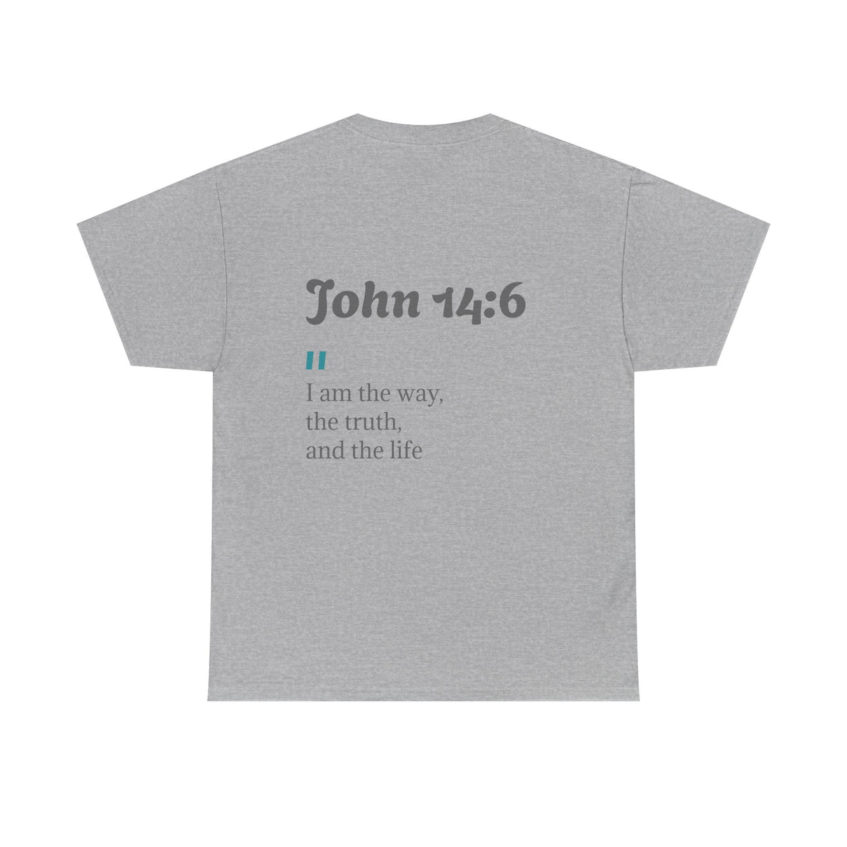 Tricou cu print „JESUS, TRUTH" — bumbac 100%, unisex