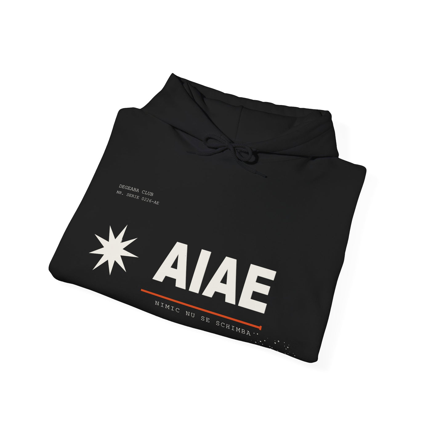 AIAE 01 — Hoodie Fractured Starburst
