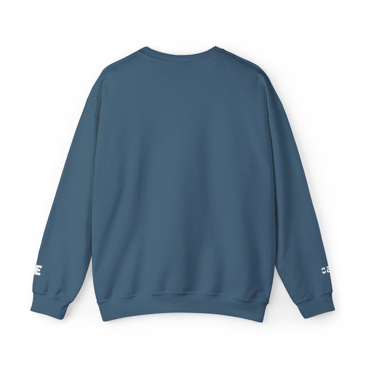 Bluză crewneck brodată AIAE — wordmark cu linie roșie