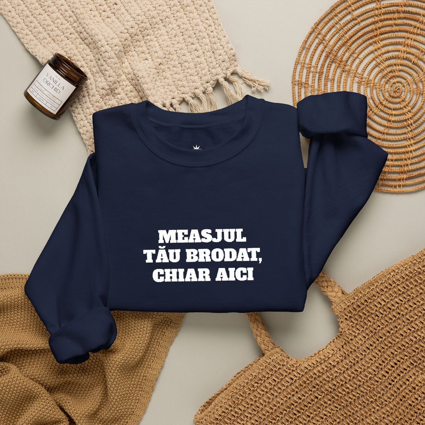 Personalized Crewneck — Write Something Worth Wearing