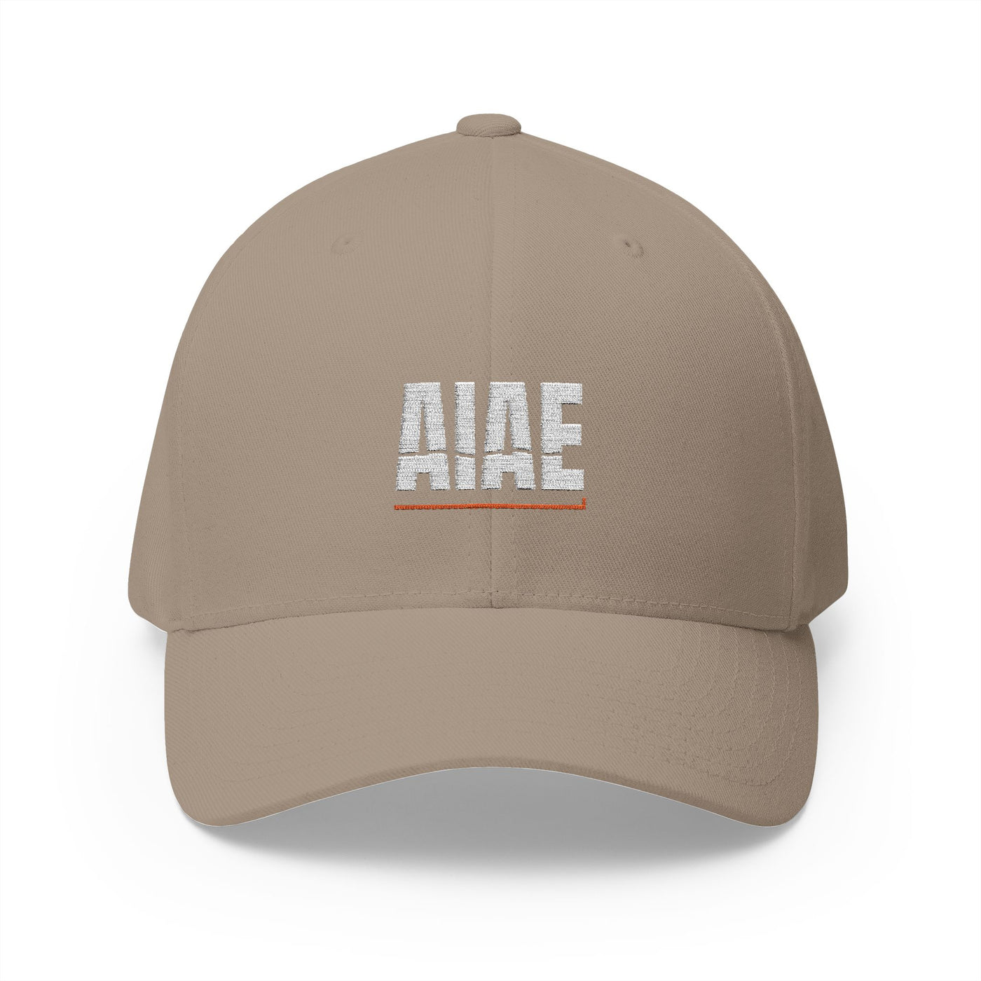 AIAE 01 — Structured Cap Fractured Wordmark