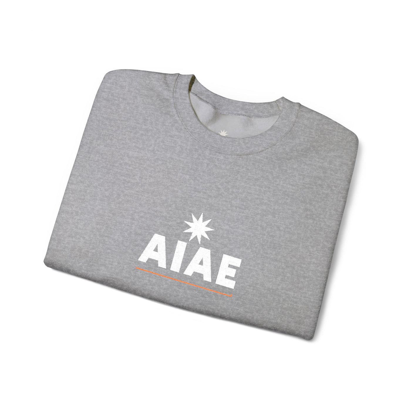 AIAE 01 — Embroidered Crewneck Minimal Wordmark