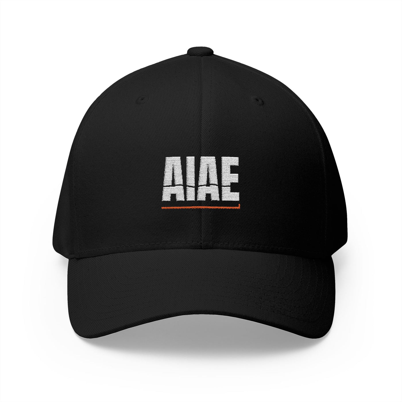 AIAE 01 — Structured Cap Fractured Wordmark
