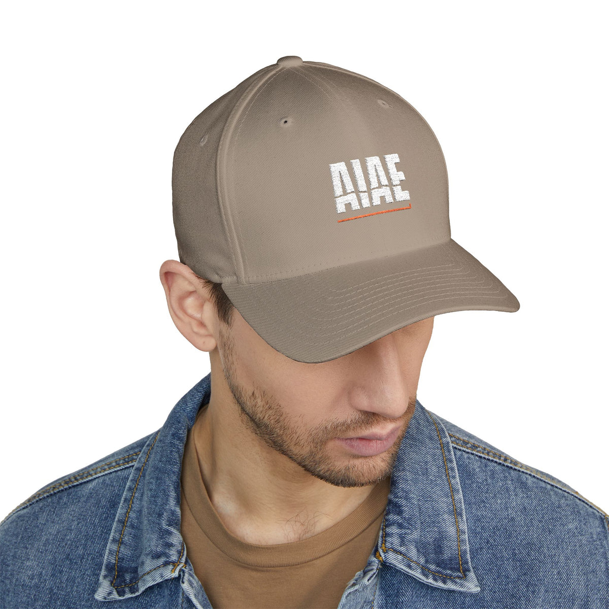 Șapcă brodată AIAE — wordmark fracturat, NR. SERIE 0226-AE