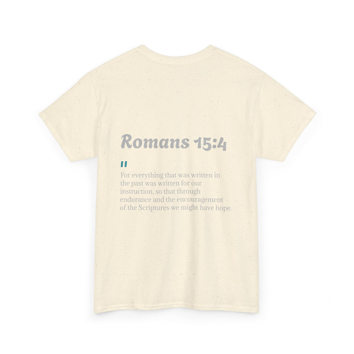 Tricou cu print „READ YOUR BIBLE TODAY" — bumbac 100%, unisex