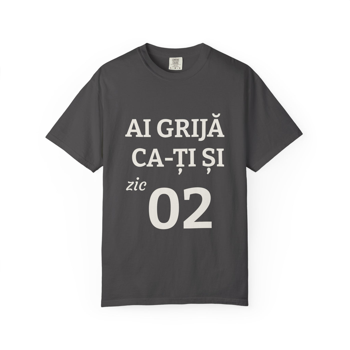 Personalized Garment-Dyed Tee — Write Something Worth Wearing