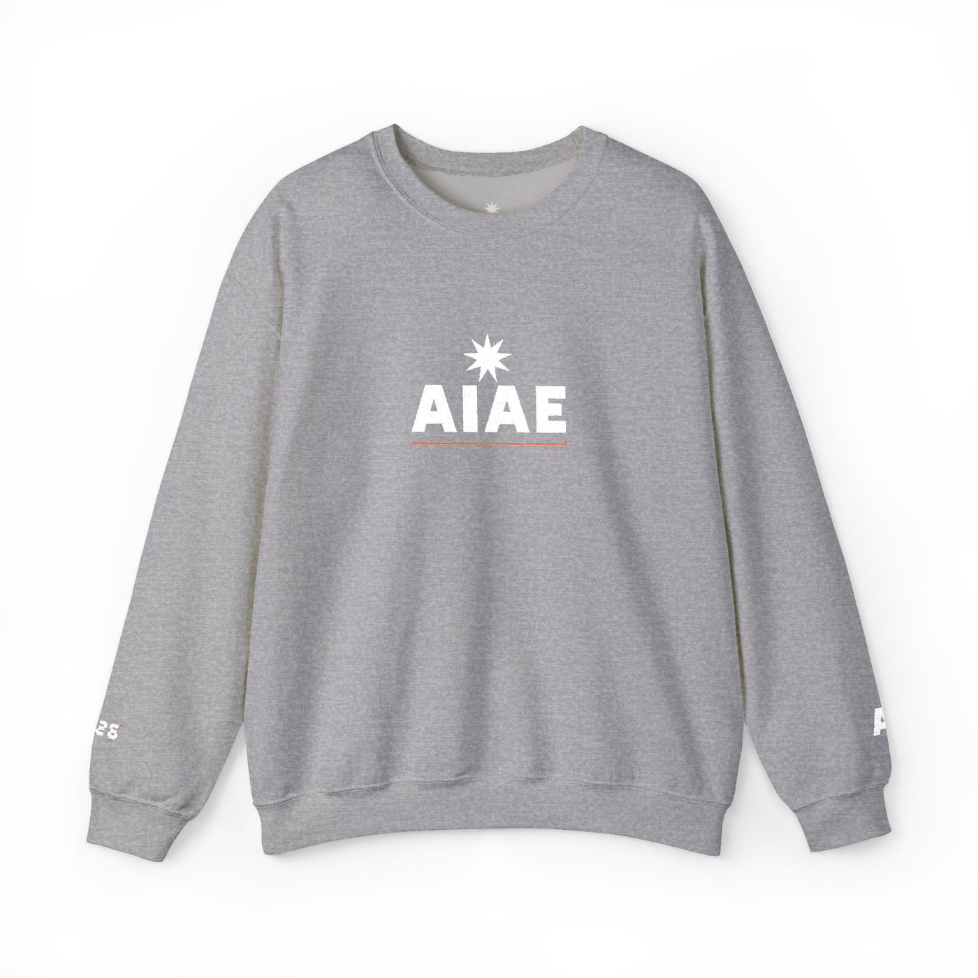 AIAE 01 — Embroidered Crewneck Minimal Wordmark