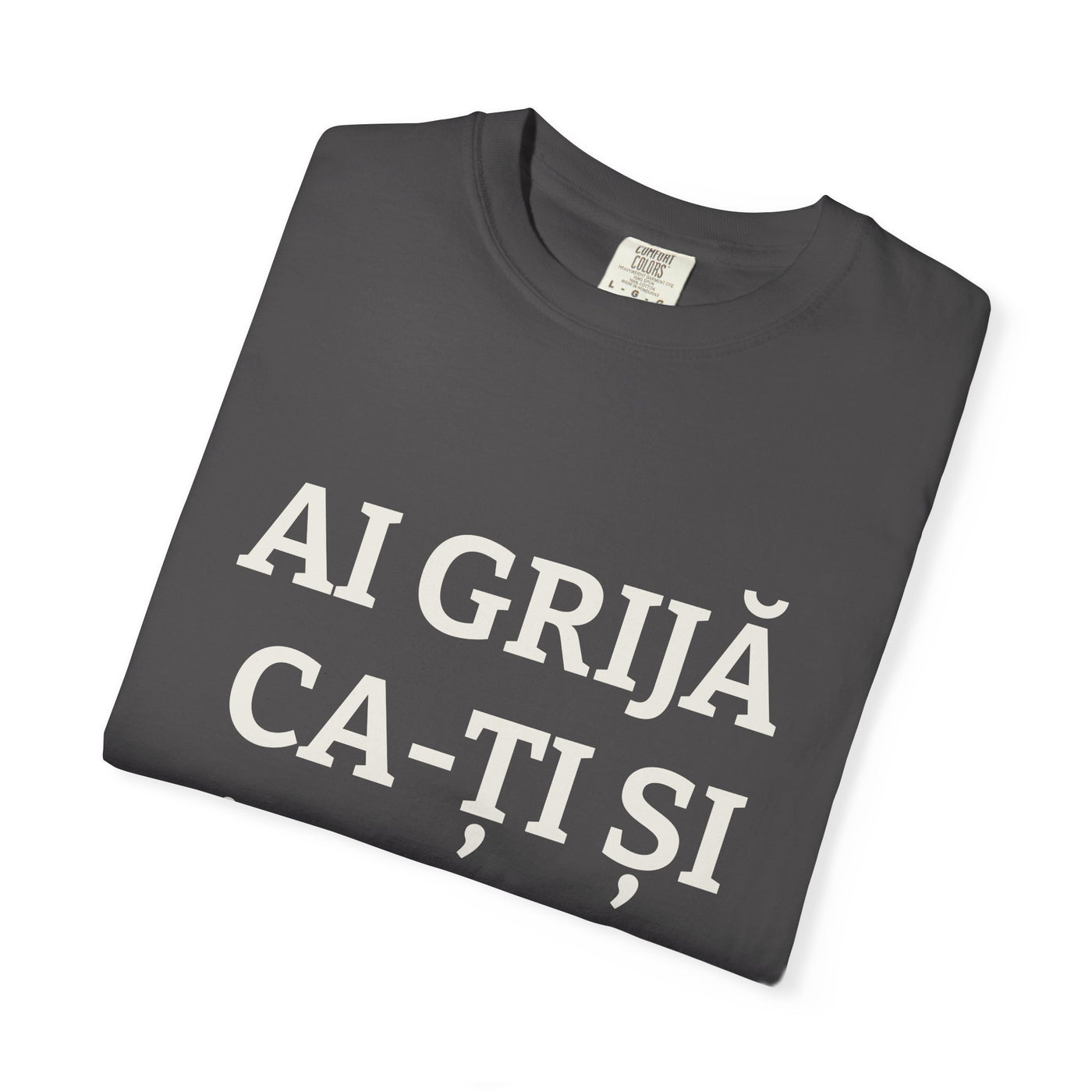 Personalized Garment-Dyed Tee — Write Something Worth Wearing