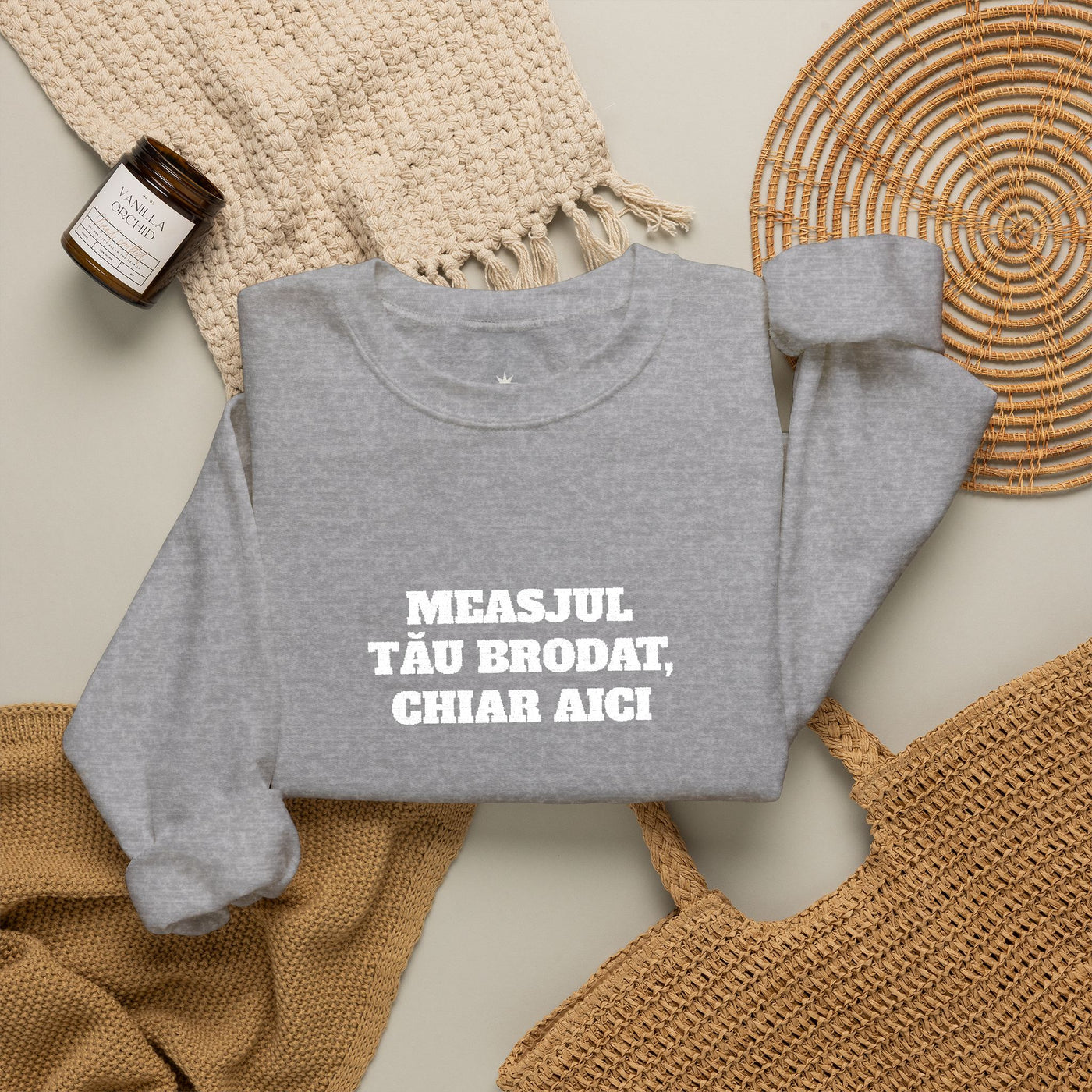 Personalized Crewneck — Write Something Worth Wearing