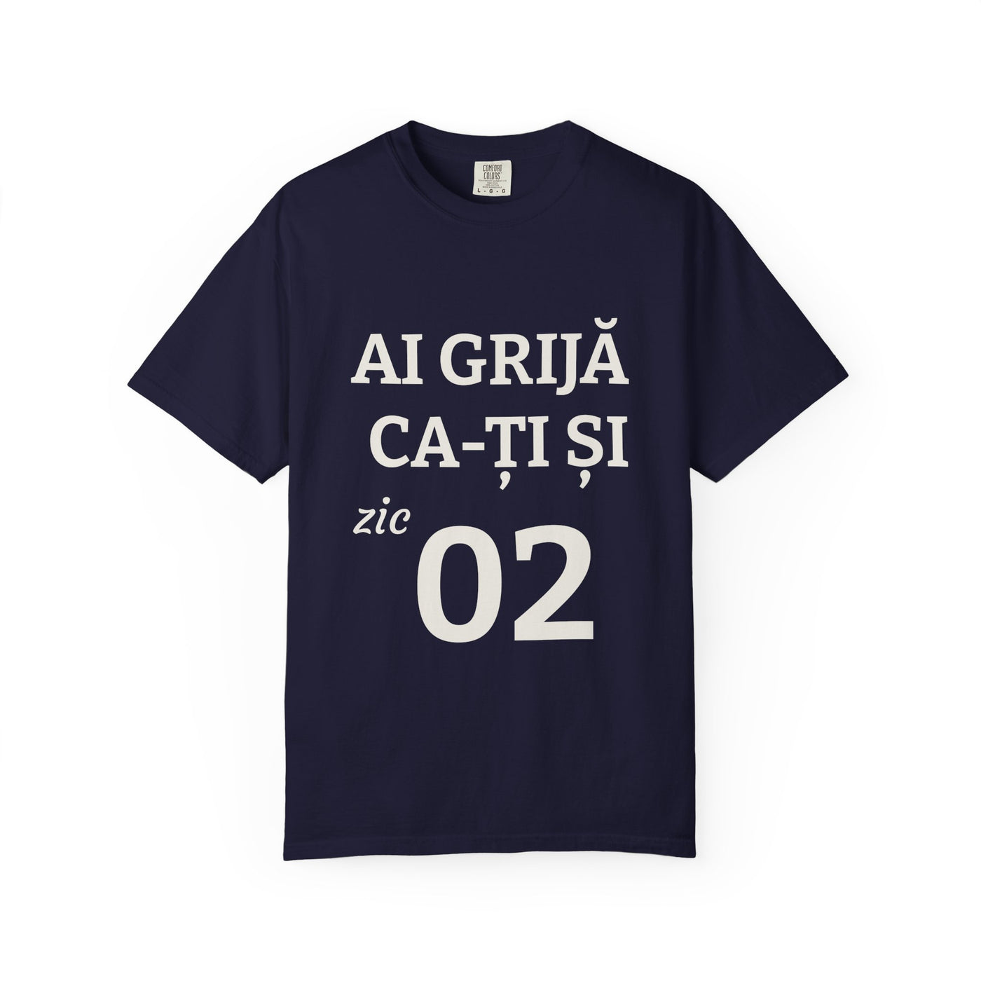 Personalized Garment-Dyed Tee — Write Something Worth Wearing