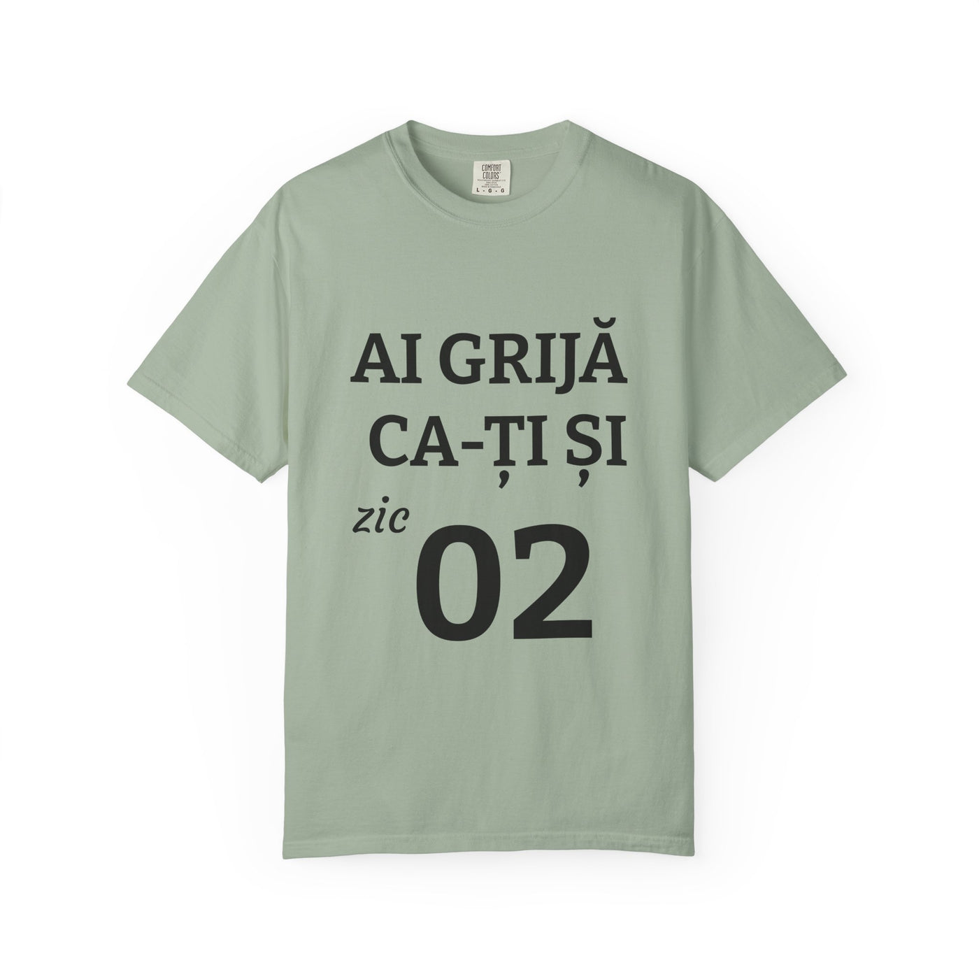 Personalized Garment-Dyed Tee — Write Something Worth Wearing