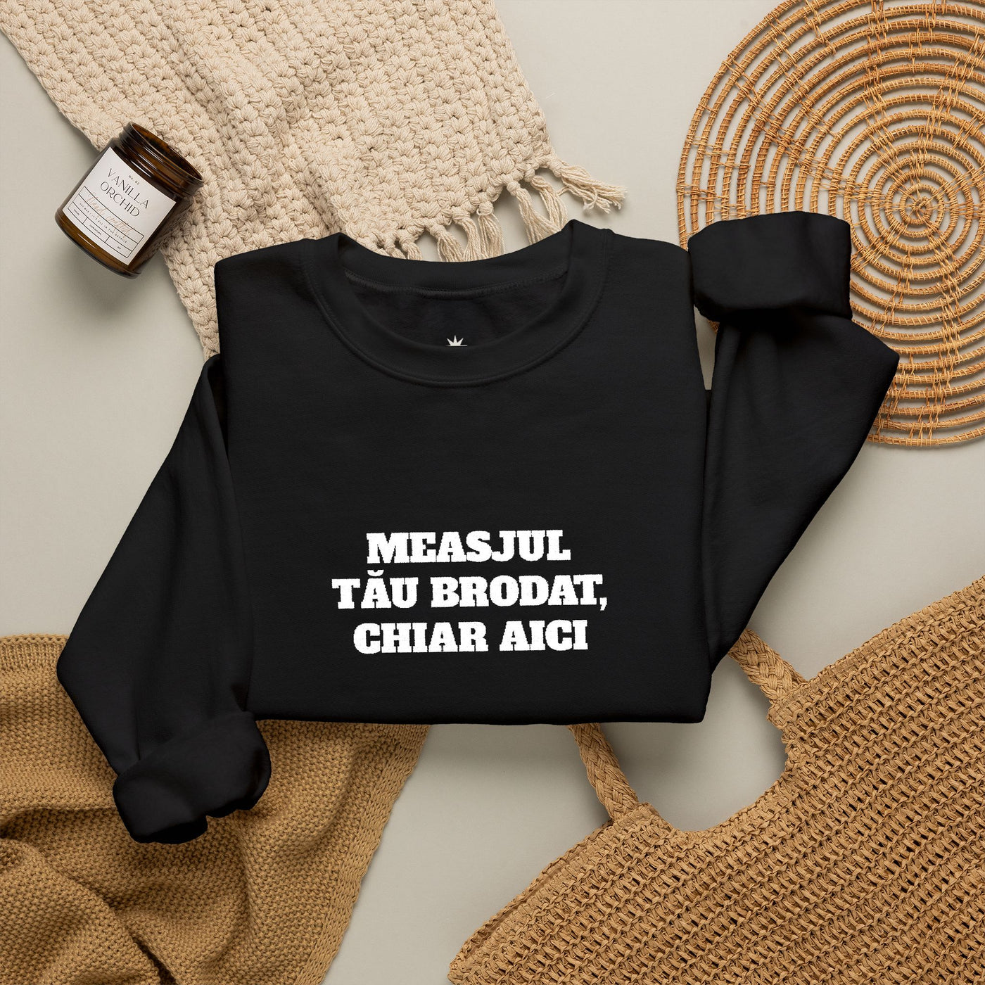 Personalized Crewneck — Write Something Worth Wearing
