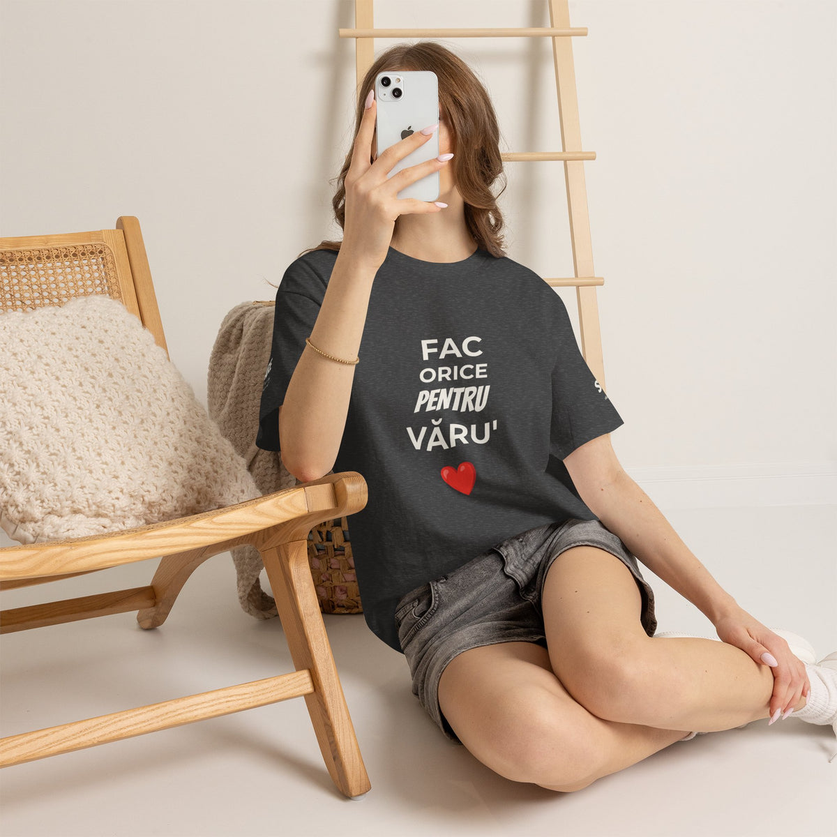 Tricou personalizat — bumbac greu, printul tău