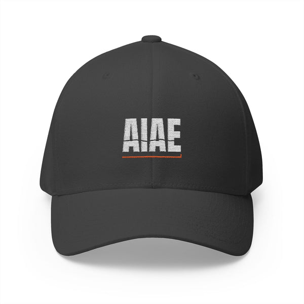 AIAE 01 — Structured Cap Fractured Wordmark