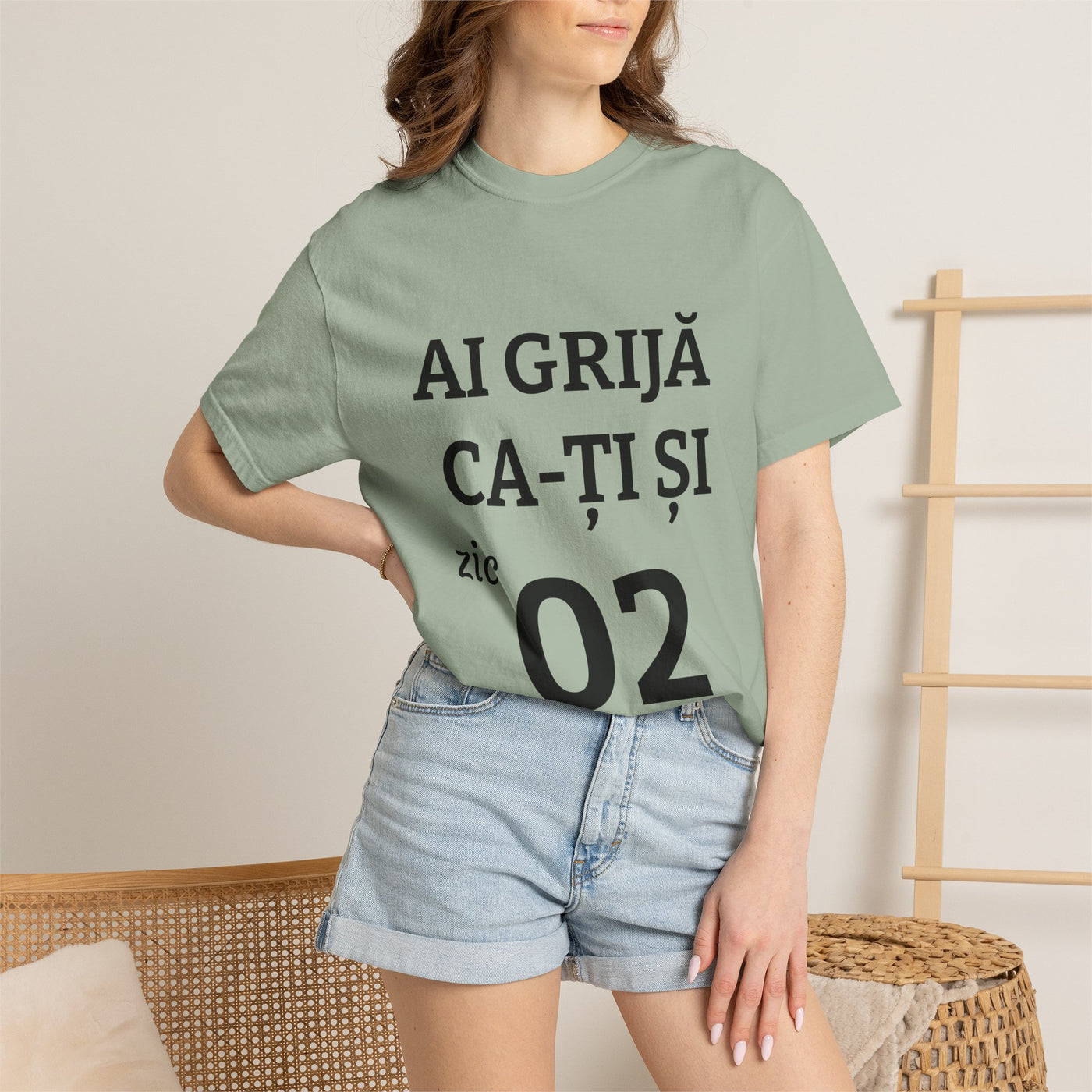 Personalized Garment-Dyed Tee — Write Something Worth Wearing