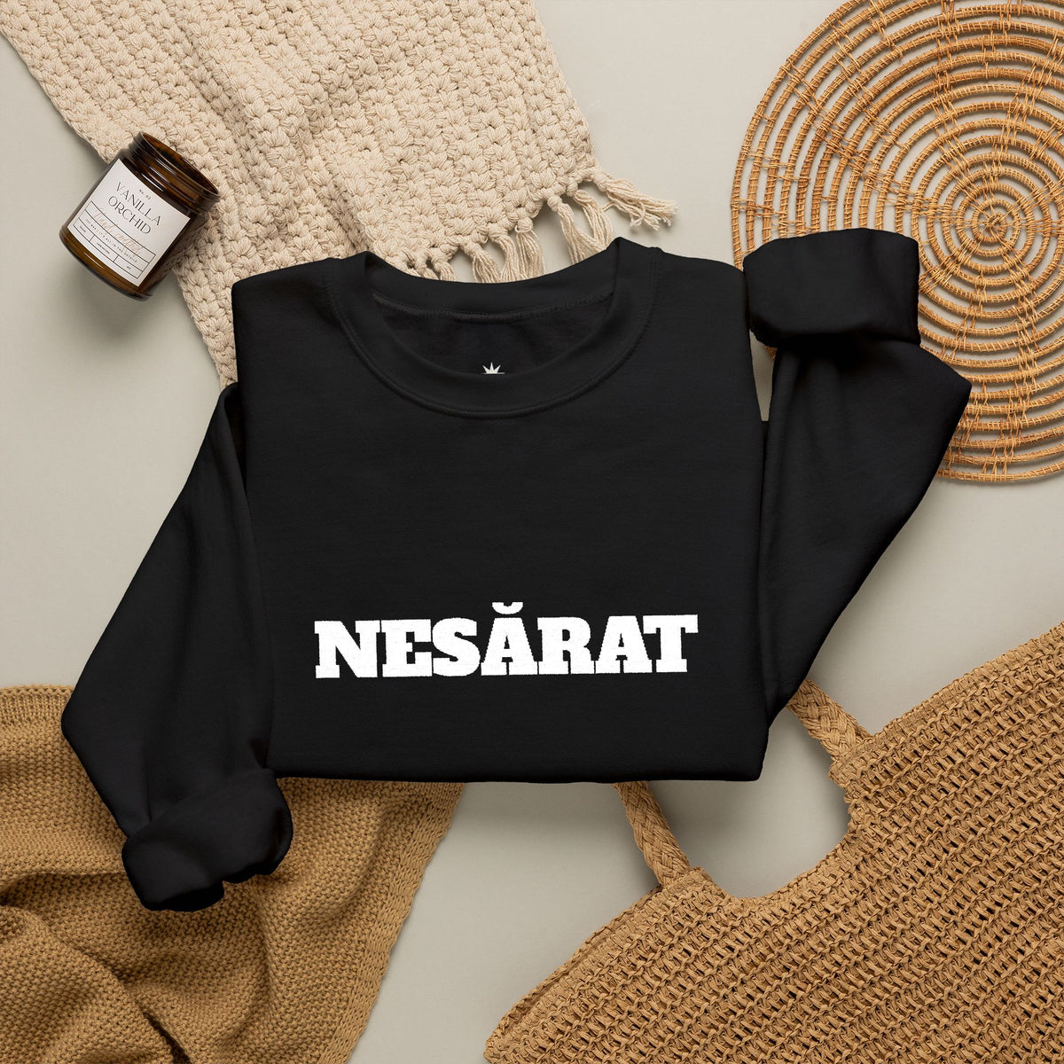 Bluză personalizată — crewneck cu printul tău