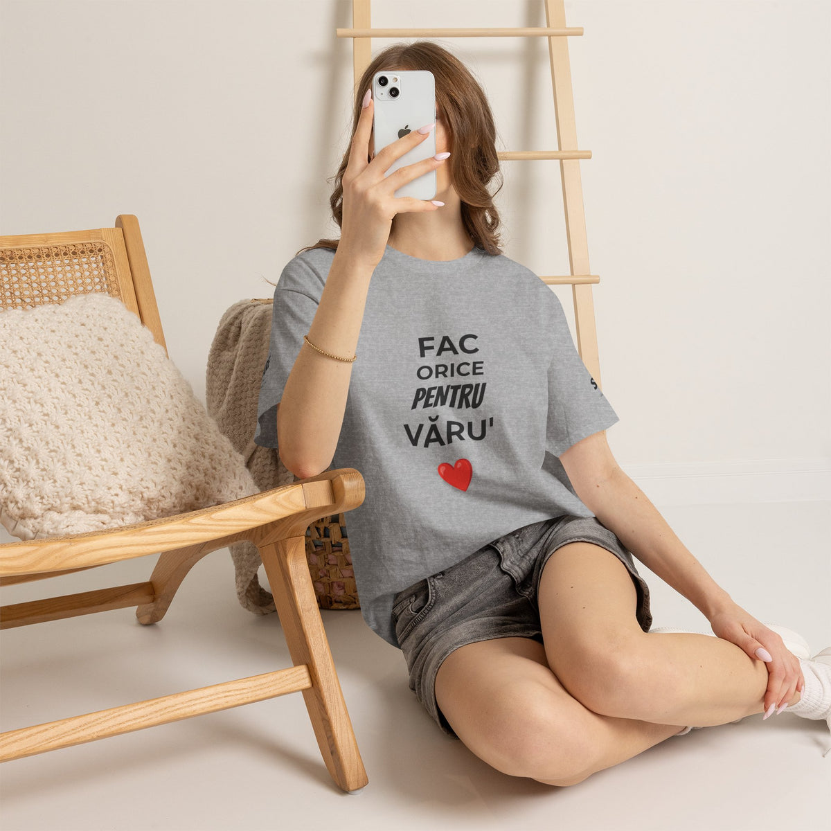 Tricou personalizat — bumbac greu, printul tău