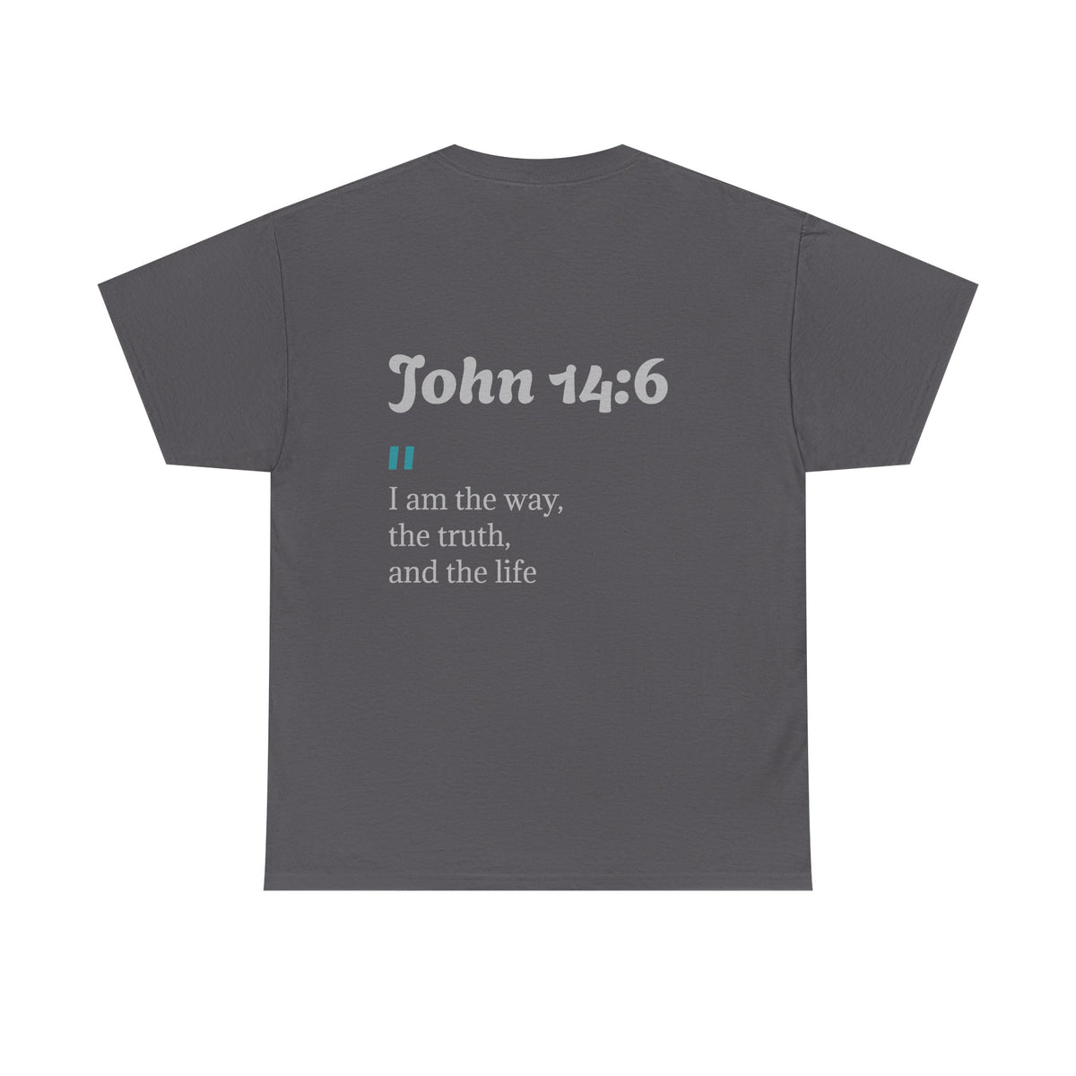 Tricou cu print „JESUS, TRUTH" — bumbac 100%, unisex