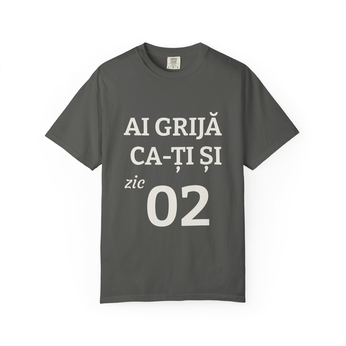 Personalized Garment-Dyed Tee — Write Something Worth Wearing