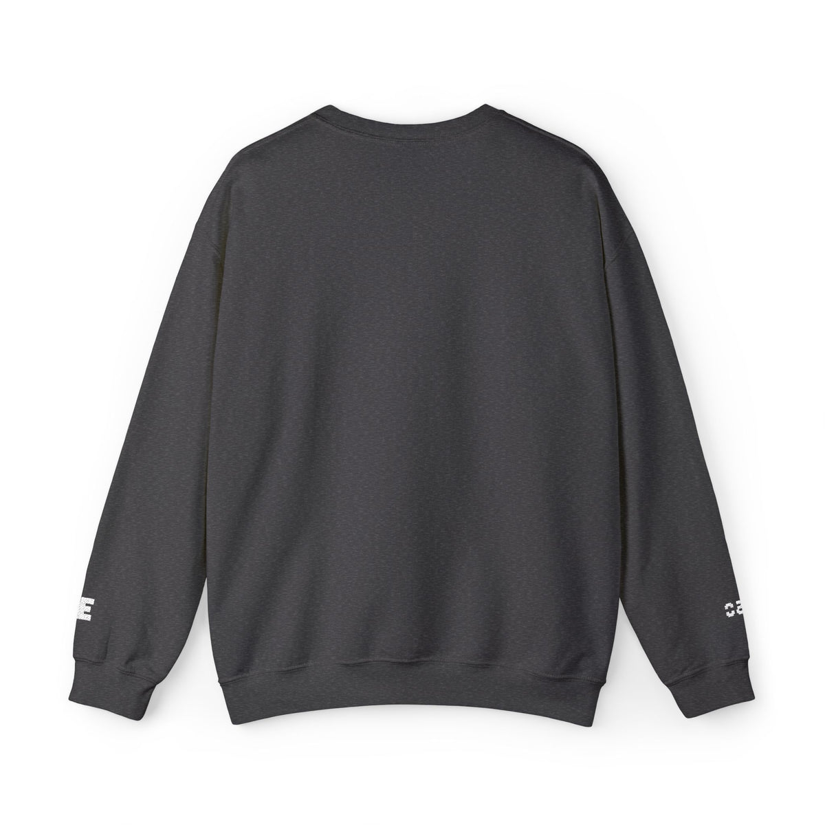 Bluză crewneck brodată AIAE — wordmark cu linie roșie