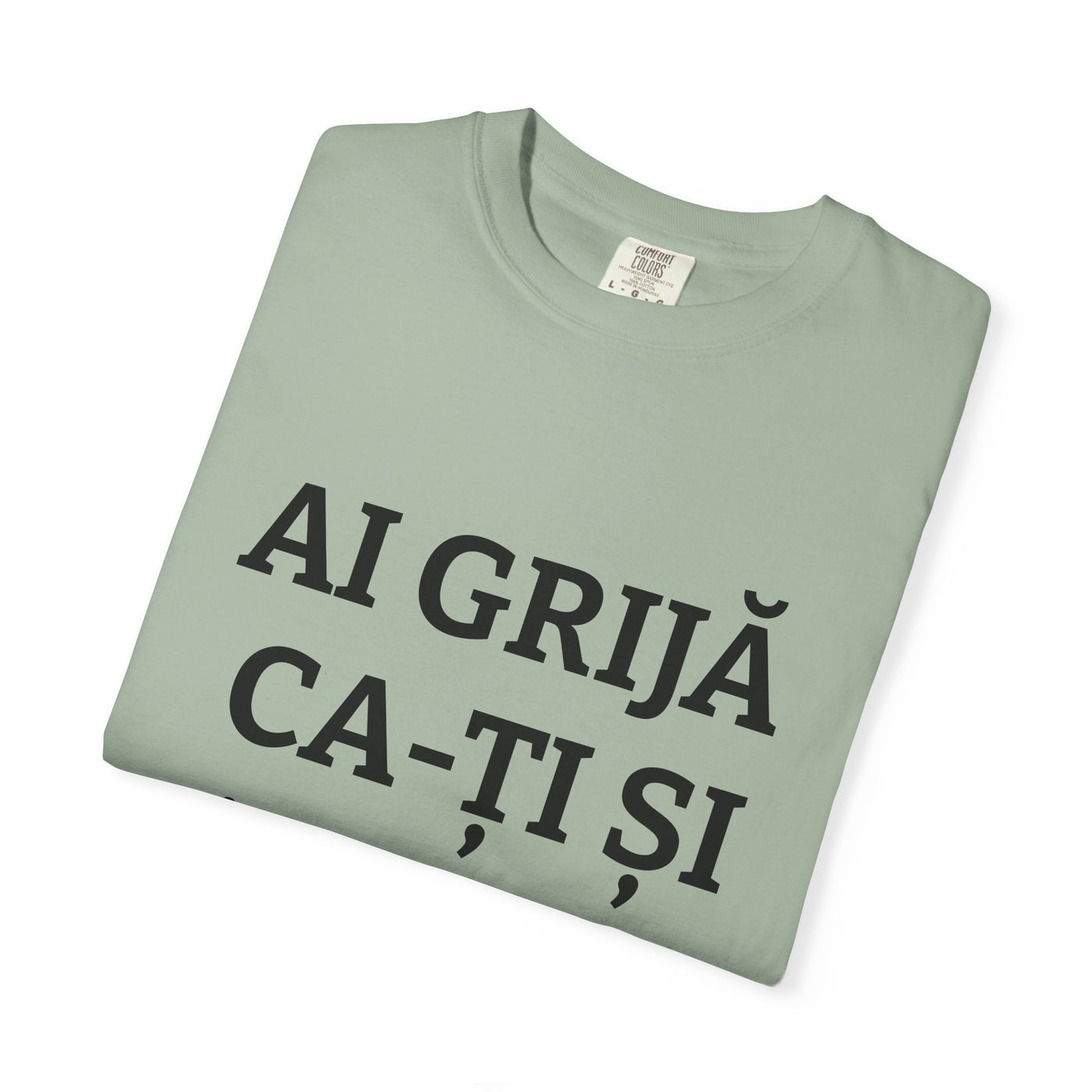 Personalized Garment-Dyed Tee — Write Something Worth Wearing