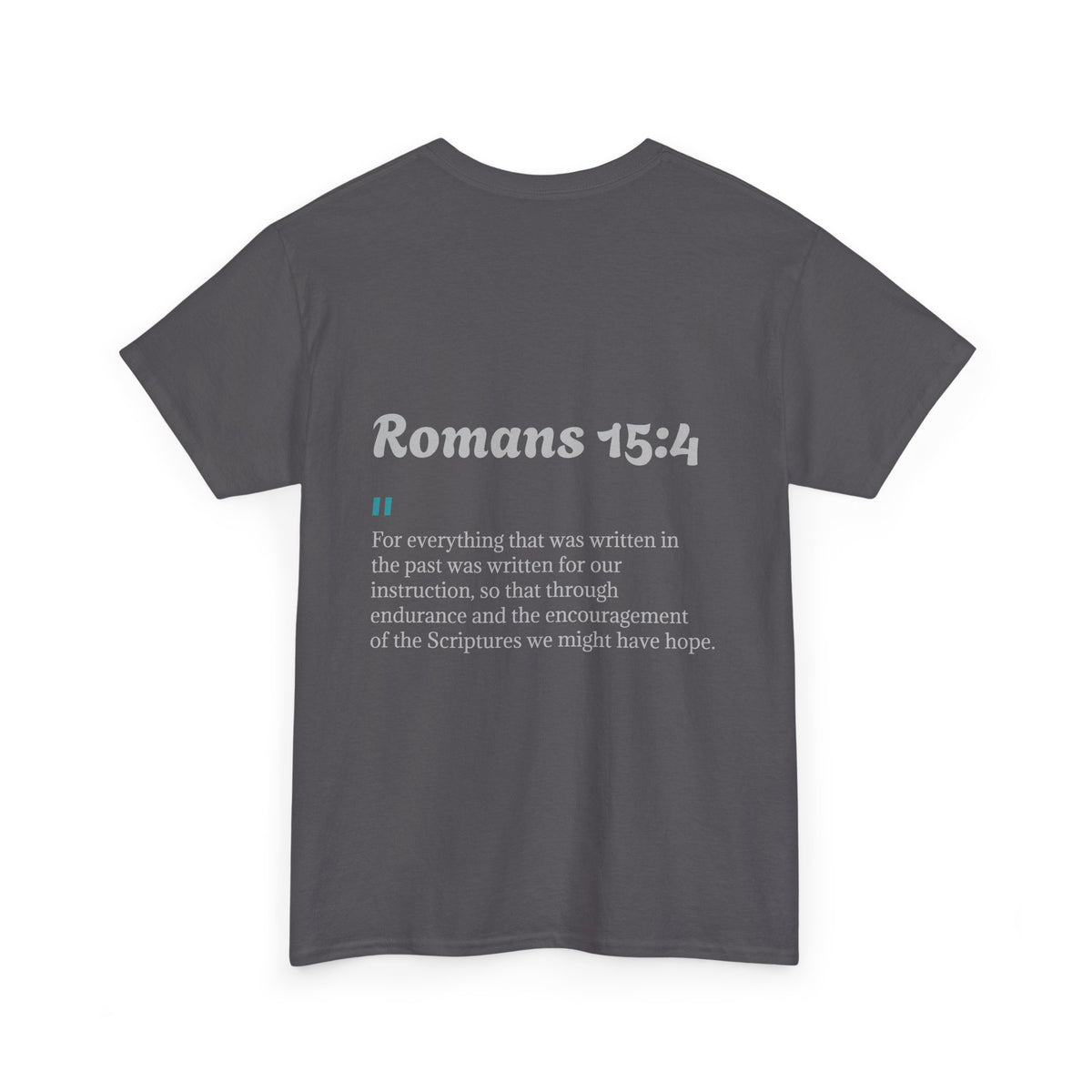 Tricou cu print „READ YOUR BIBLE TODAY" — bumbac 100%, unisex