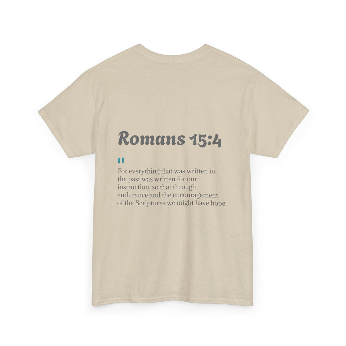 Tricou cu print „READ YOUR BIBLE TODAY" — bumbac 100%, unisex