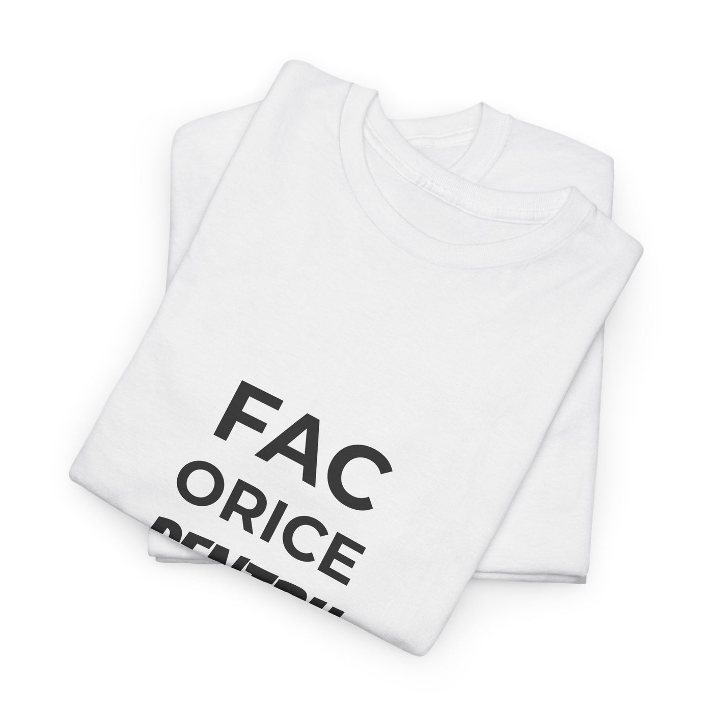 Personalized Heavyweight Tee — Write Something Worth Wearing