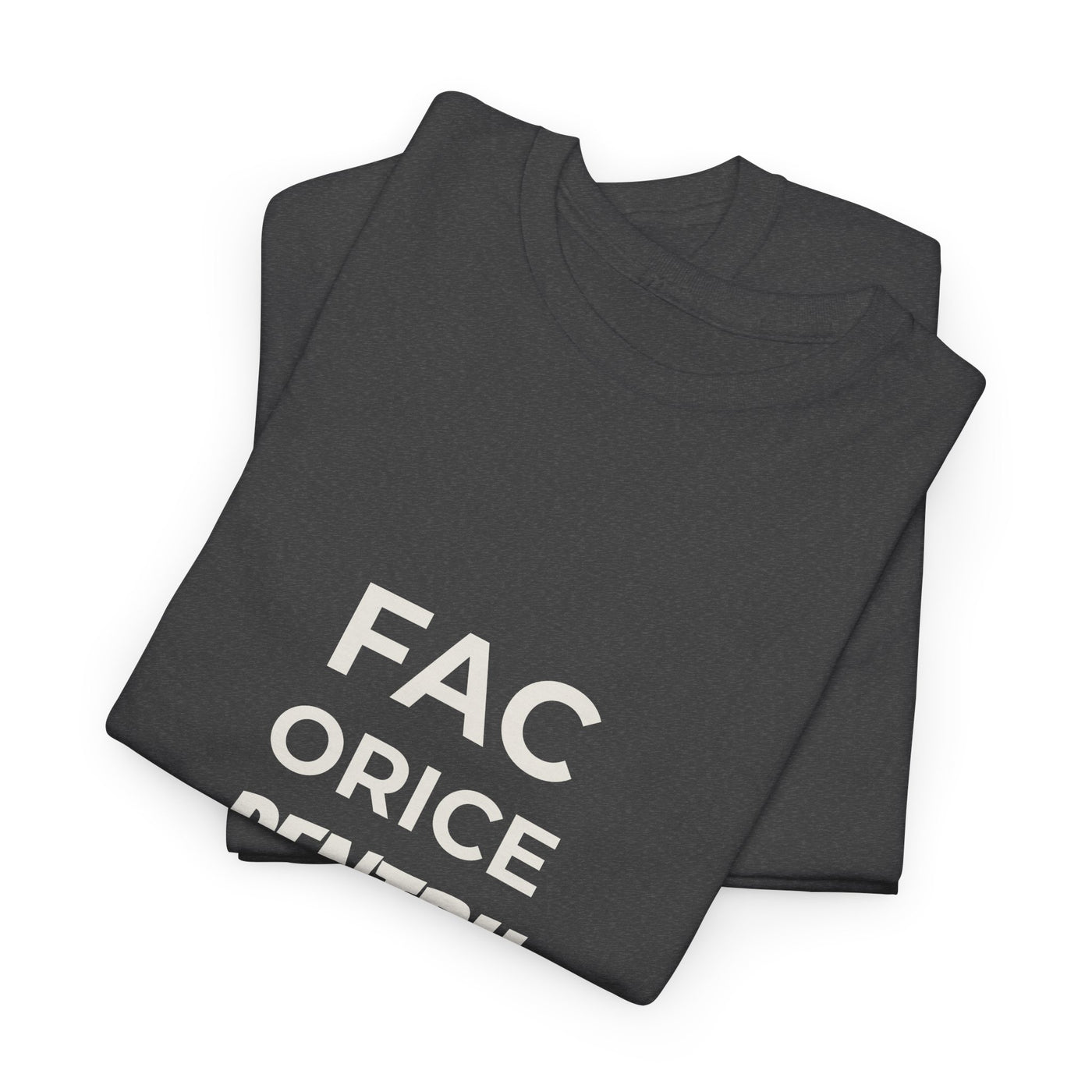 Personalized Heavyweight Tee — Write Something Worth Wearing