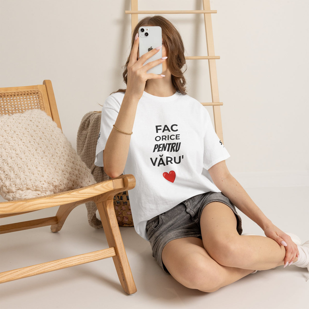 Tricou personalizat — bumbac greu, printul tău