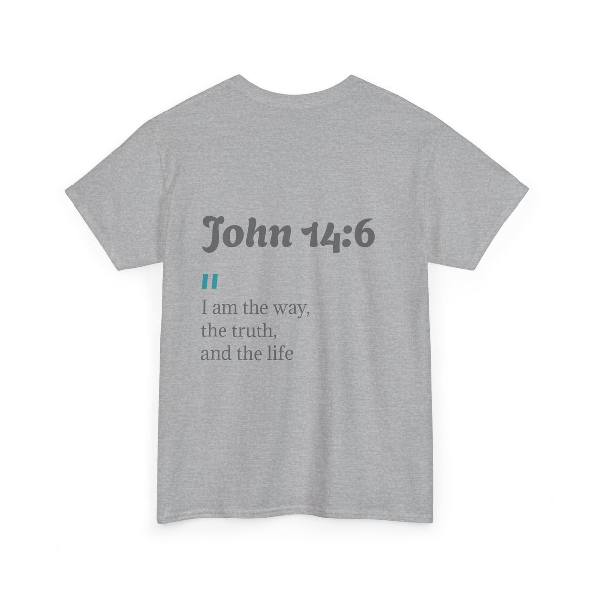 Tricou cu print „JESUS, TRUTH" — bumbac 100%, unisex