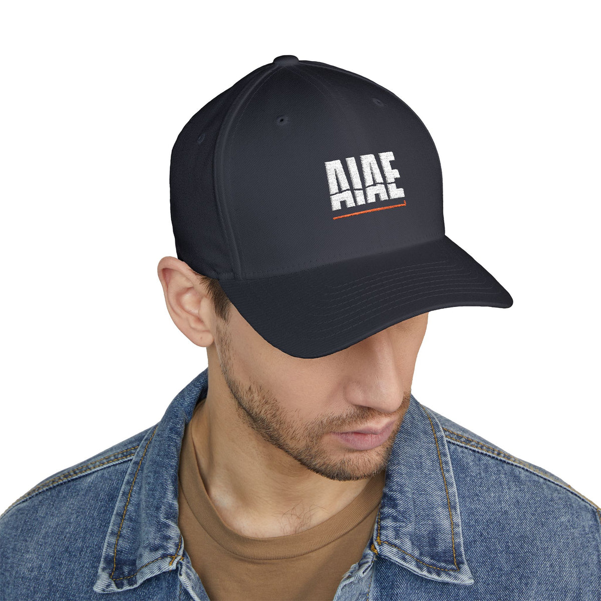 Șapcă brodată AIAE — wordmark fracturat, NR. SERIE 0226-AE