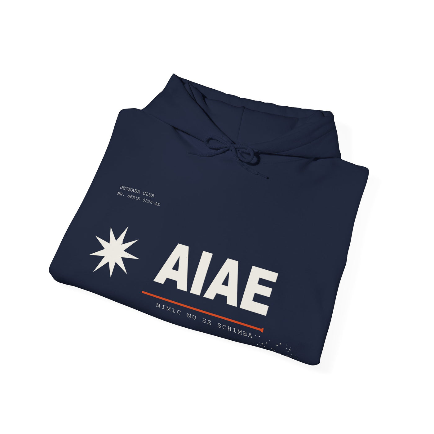 AIAE 01 — Hoodie Fractured Starburst